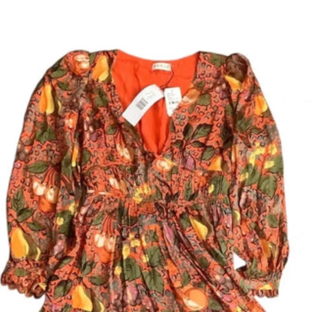 Rhode  Rhedyn V-Neck Minidress
